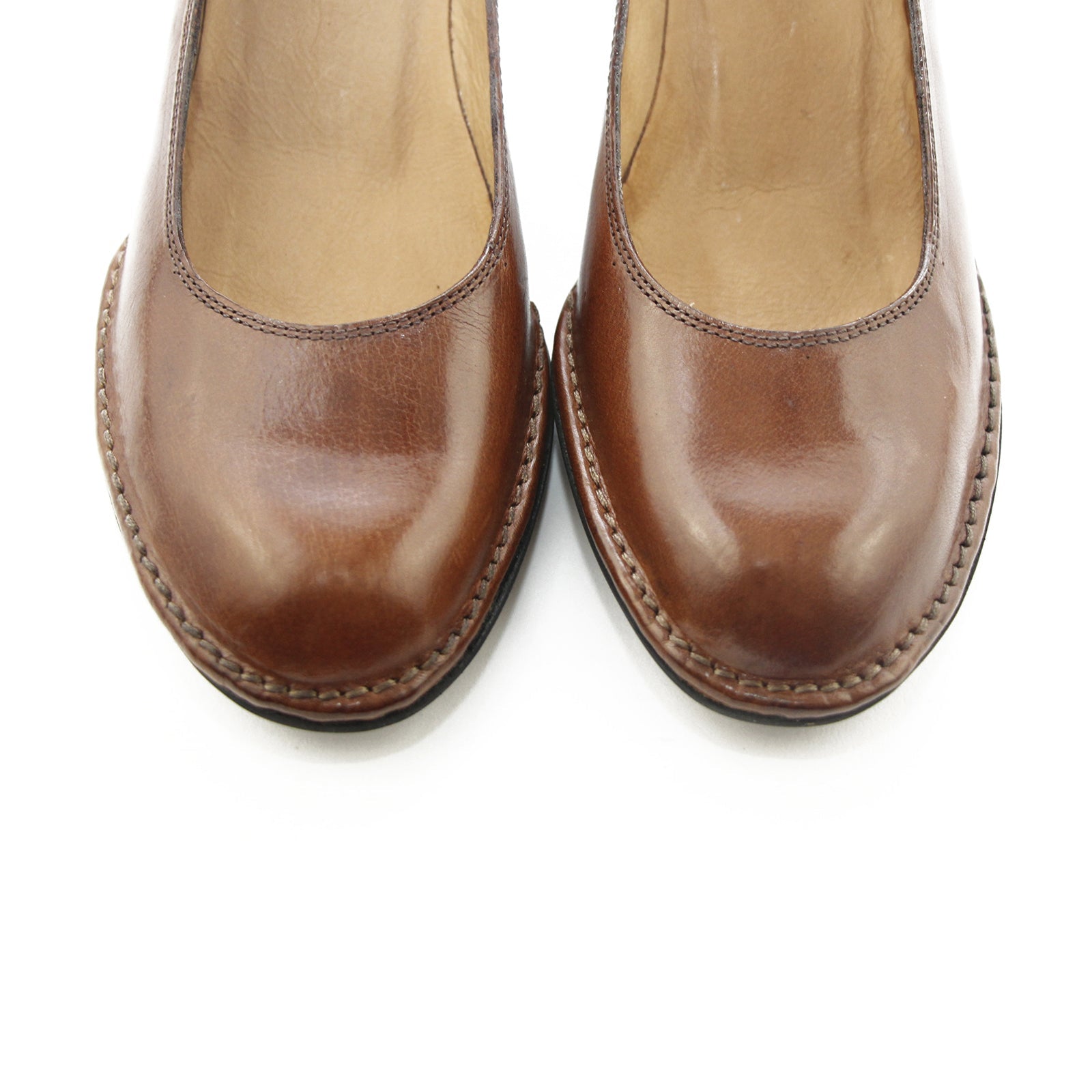 Bubetti 7749 Smart 756 Cognac Pump i Skind