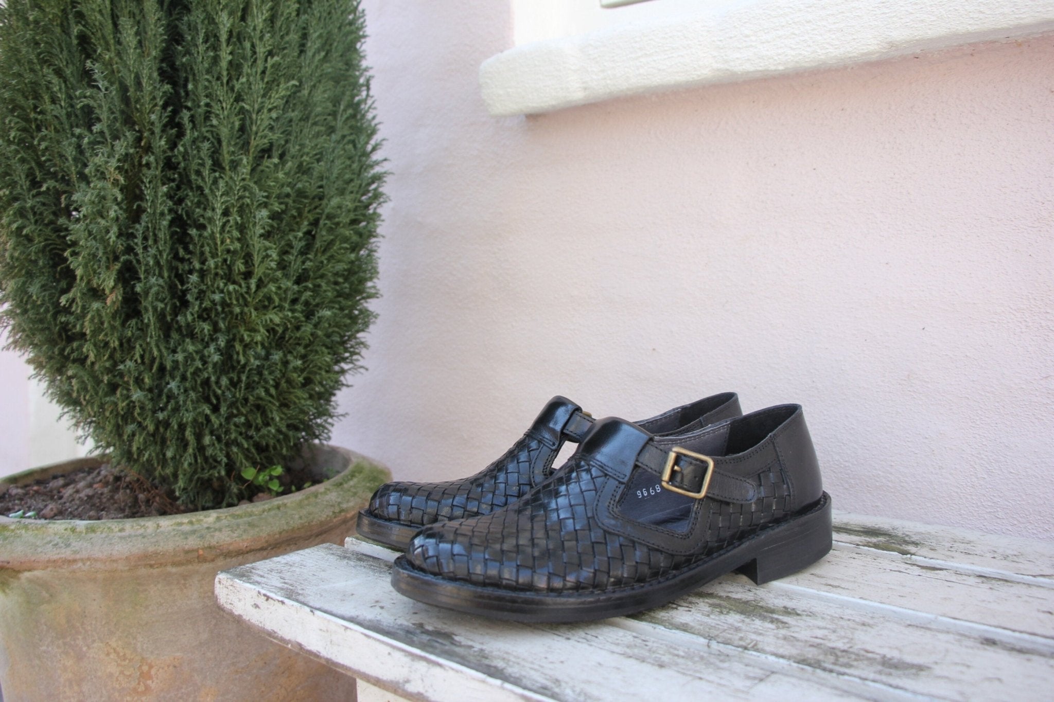 Bubetti 9668 Smart Nero Sort Dame T-remsko