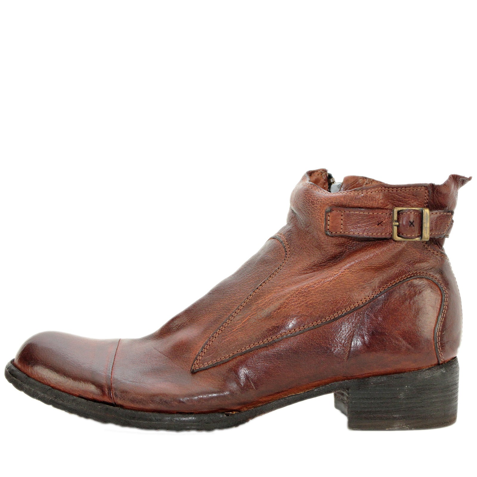 Bubetti 9849 Lux 538 kastanje brun støvle med spænde