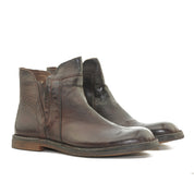 Bubetti 9862 Lux 576 Mørkebrun Kort Damestøvle