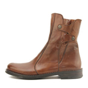 Bubetti 9892 Cognac Damestøvler i Skind med Dekorative Knapper