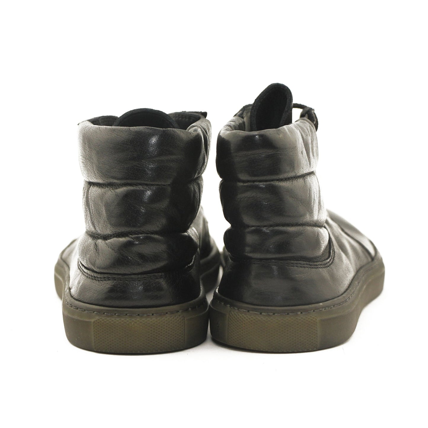 Bubetti 9915 Lux Nero Sort Dame Sneaker i Skind