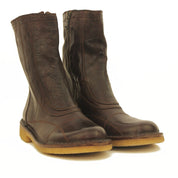 Bubetti-9947-Lux-538-Kastanjebrun-Damestøvle-rågummisål
