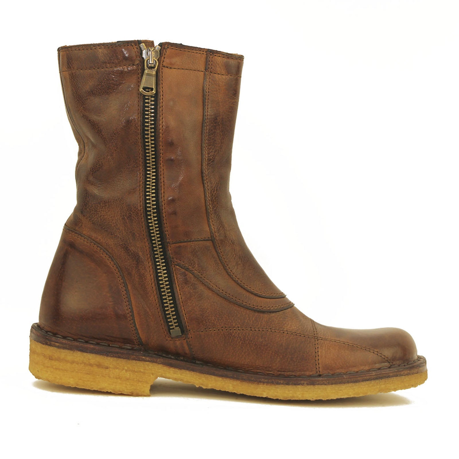 Bubetti-9947-Lux-547-Kork-Brun-Damestøvle-rågummisål