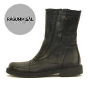 Bubetti-9947-Lux-Nero-Sort-Damestøvle-rågummisål
