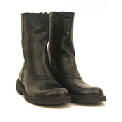 Bubetti-9947-Lux-Nero-Sort-Damestøvle-rågummisål