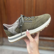 DL Sport 5444 V2 Grøn Dame Sneaker