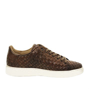 Giorgio 18566 Flettet sneaker cognac bruntt skind