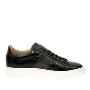 Giorgio 25907 sneaker sort med croco præget skind