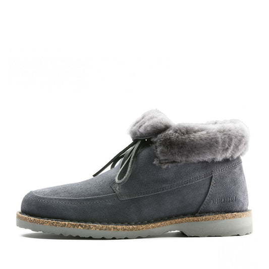 Birkenstock Bakki Grå dame støvle med for