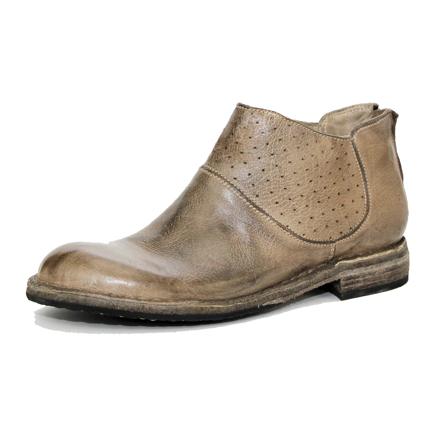 Bubetti 9669 Lux.556 taupe kort støvle