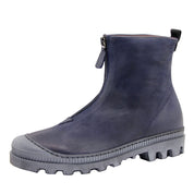 Lofina I6-967 Navy Blå Damestøvle med Lynlås over Vrist