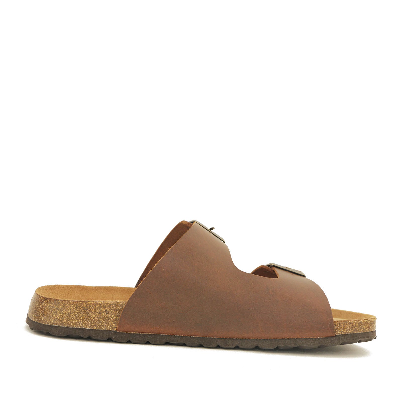 Skvulp 3005.S57 Tan Herresandal i Olieret Skind