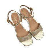Unisa Kirk Champagneguld Glitter