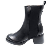 Wonders G-6141 Sort Elastik støvle